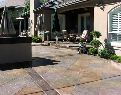 Concrete Patios Photo Gallery